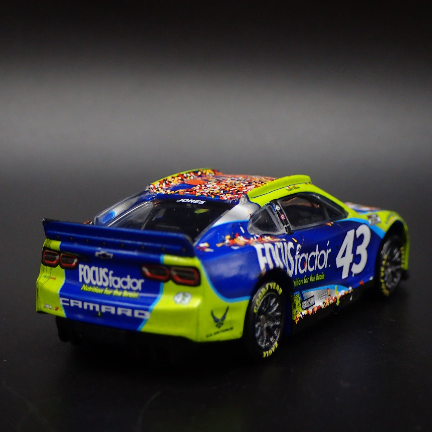 2022 CHEVY CAMARO ZL1 43 ERIK JONES FOCUS FACTOR NASCAR 1:64 DIECAST MODEL CAR
