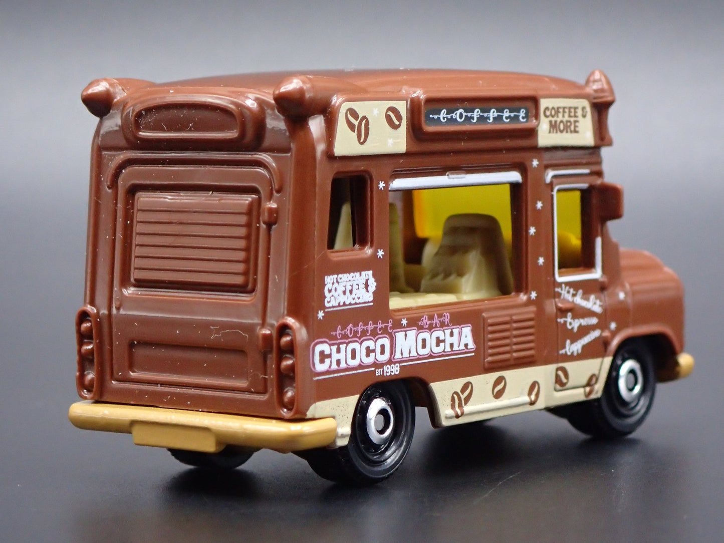 CHOCO MOCHA COFFEE & MORE FOOD TRUCK 1:64 MB SCALE DIORAMA DIECAST MODEL CAR