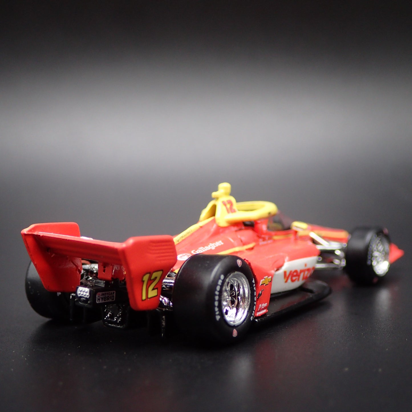 2026 INDY CAR RACING CHEVY 12 DAVID MALUKAS VERIZON 1:64 SCALE DIECAST MODEL CAR