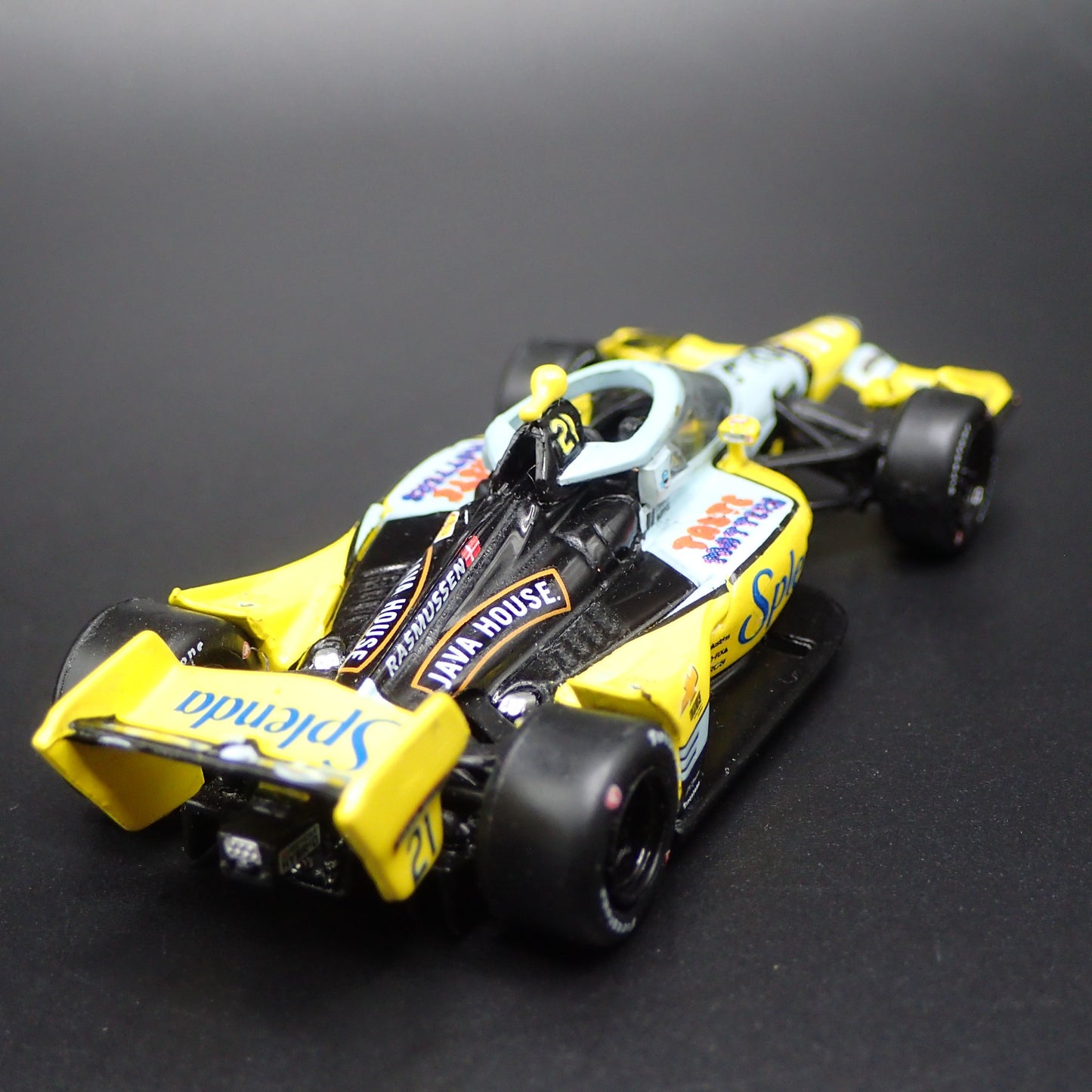 2026 INDY RACING CHEVY 21 CHRISTIAN RASMUSSEN SPLENDA 1:64 SCALE DIECAST MODEL
