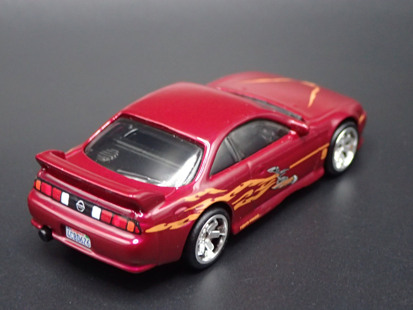 1994-1998 NISSAN 240SX S14 FAST & FURIOUS 1:64 SCALE DIORAMA DIECAST MODEL CAR