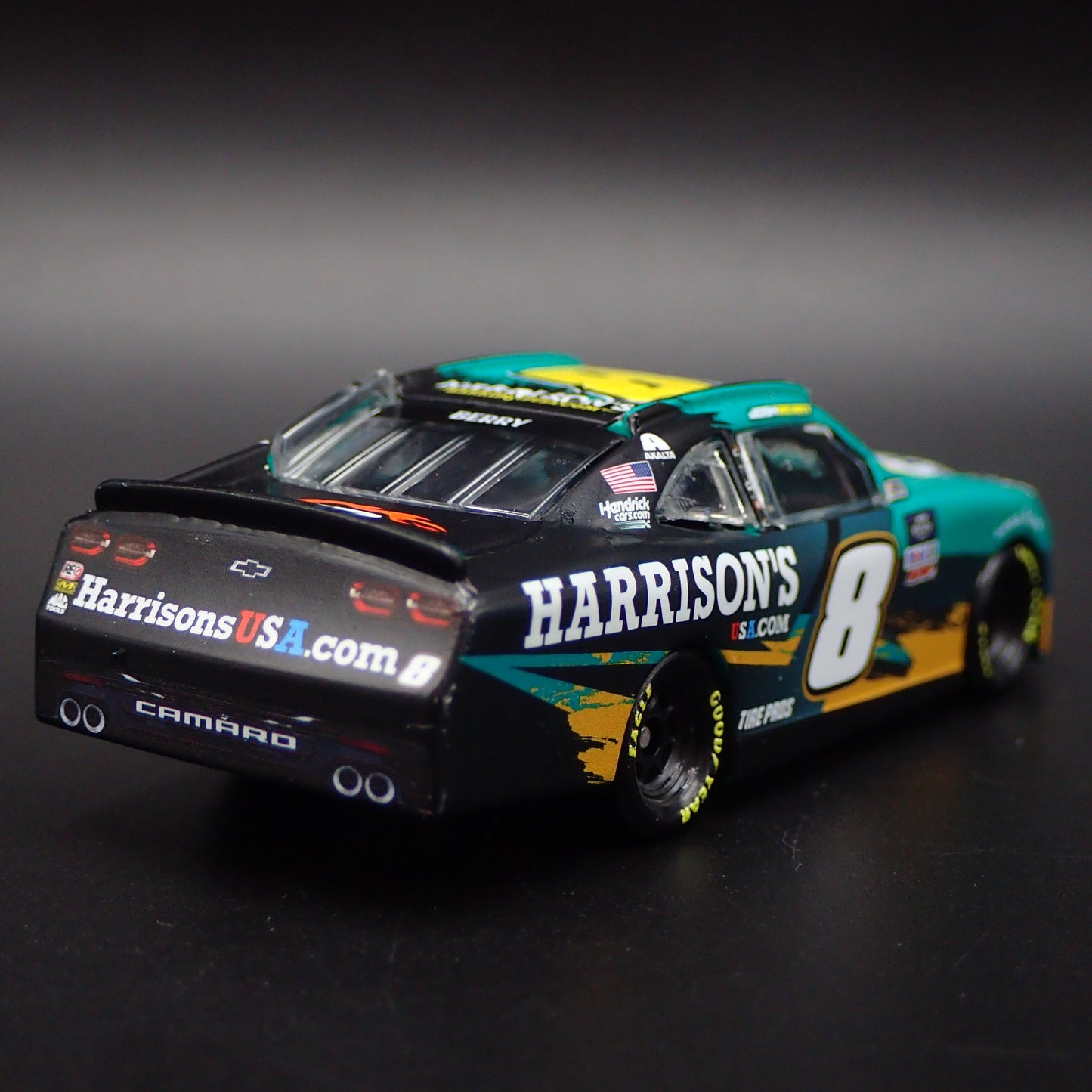 2022 CHEVY CAMARO #8 JOSH BERRY HARISONS WORKWEAR NASCAR 1:64 SCALE DIECAST CAR