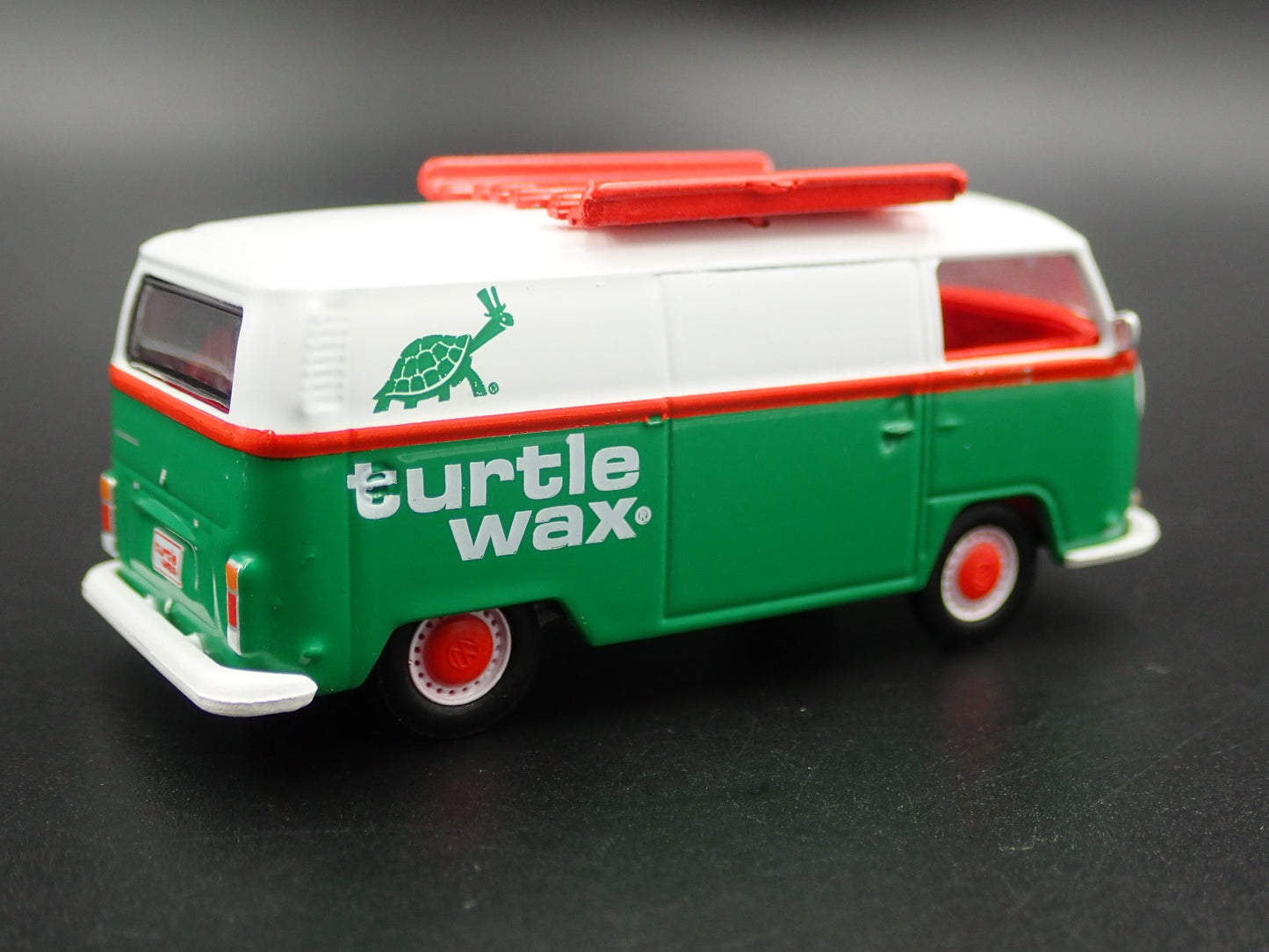 1967-1979 VW VOLKSWAGEN TYPE 2 T2 PANEL VAN TURTLE WAX 1/64 DIECAST MODEL CAR