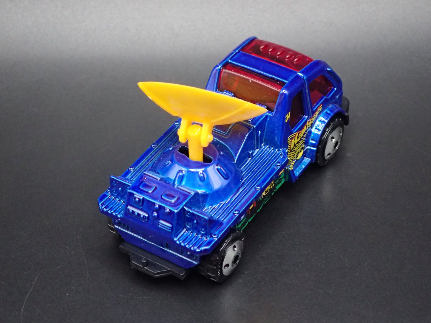 WEATHER RADAR TRUCK KANSAS BLUE 1:64 MB SCALE DIECAST MODEL CAR