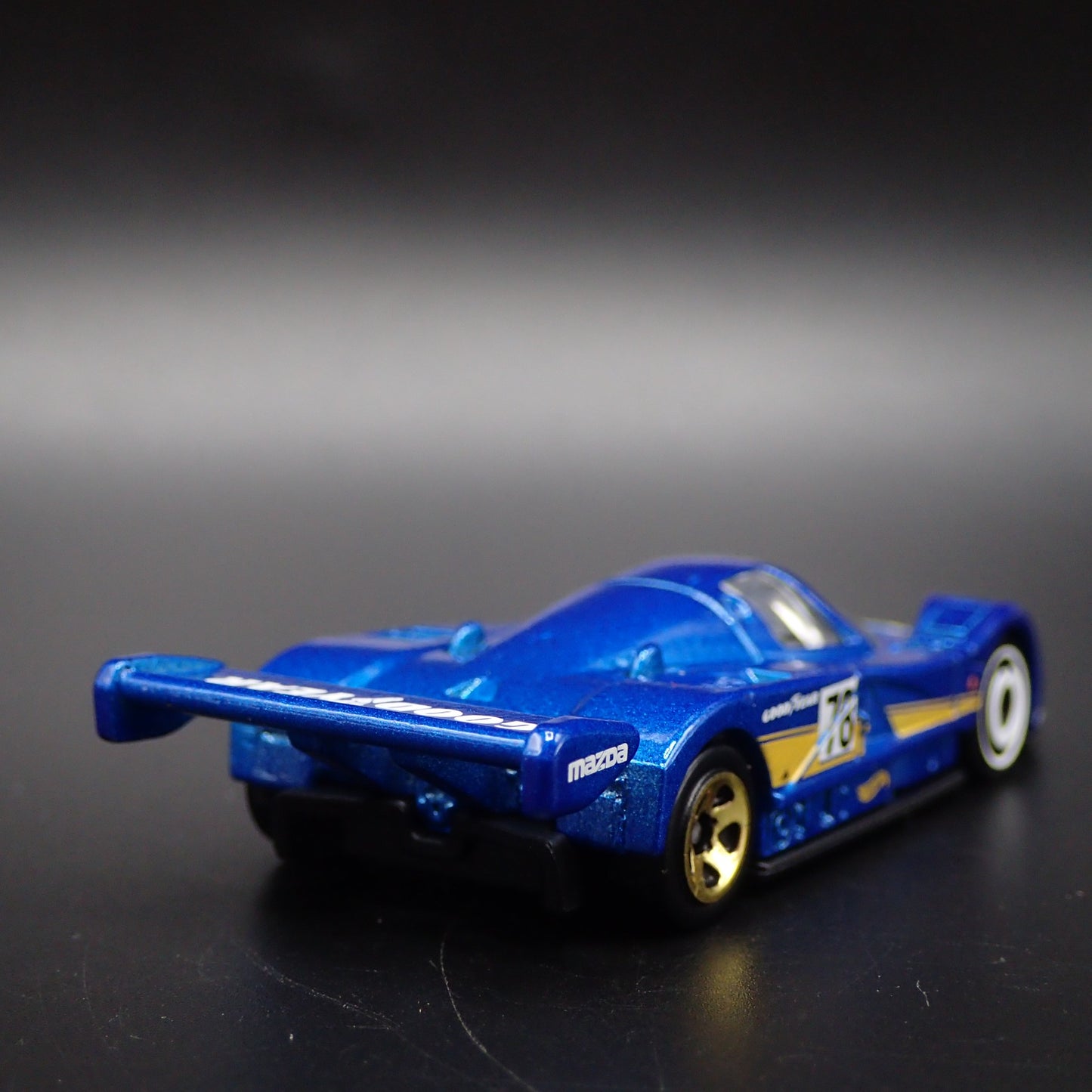 MAZDA 787B RACING CAR GOODYEAR 1:64 SCALE COLLECTIBLE DIORAMA DIECAST MODEL CAR