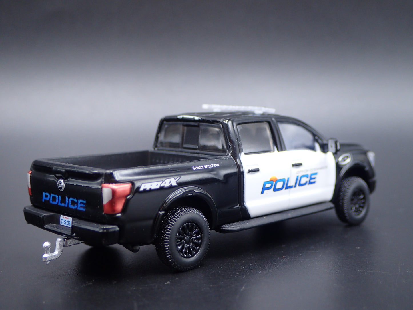 2016-2024 NISSAN TITAN XD PRO-4X TRUCK OCEANSIDE, CA 1:64 DIECAST MODEL CAR