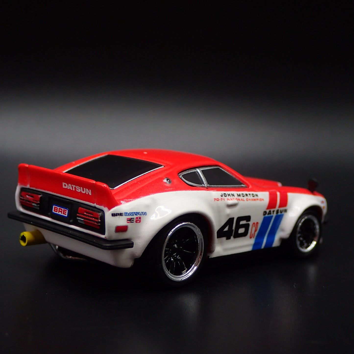 1970-1973 DATSUN 240Z BRE RACE CAR 1:64 SCALE COLLECTIBLE DIECAST MODEL CAR