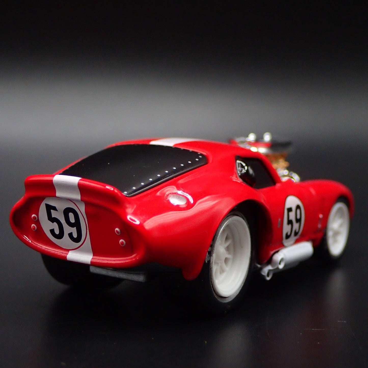 1965 65 SHELBY COBRA DAYTONA COUPE RED 1:64 SCALE COLLECTIBLE DIECAST MODEL CAR