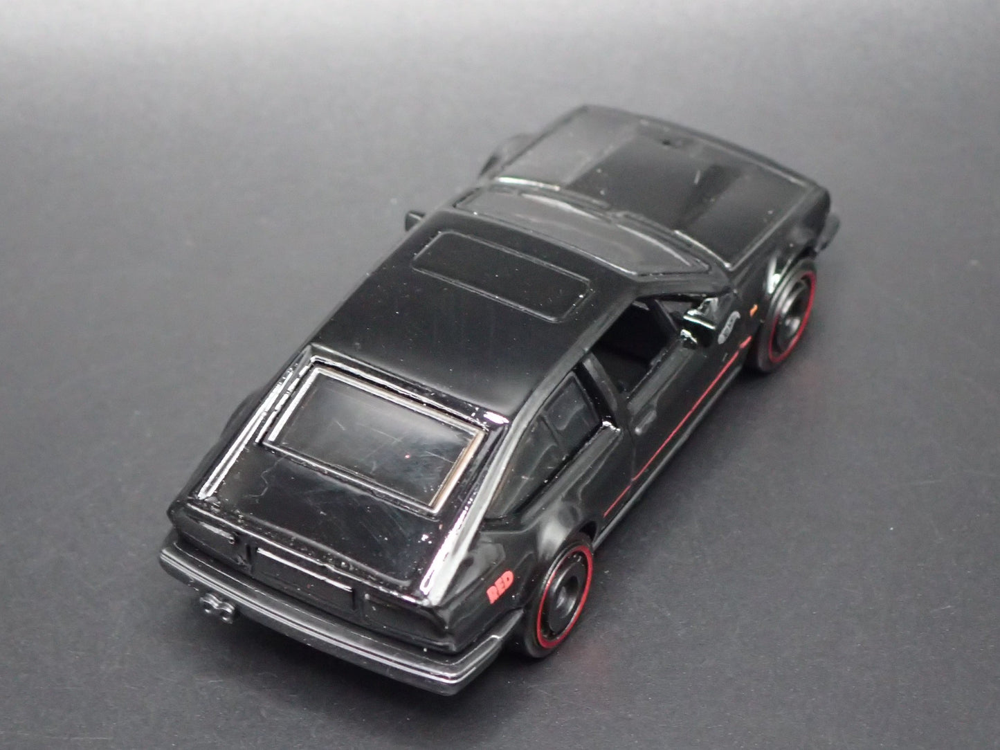 1981-1987 ALFA ROMEO GTV6 3.0 BLACK 1:64 SCALE COLLECTIBLE DIECAST MODEL CAR