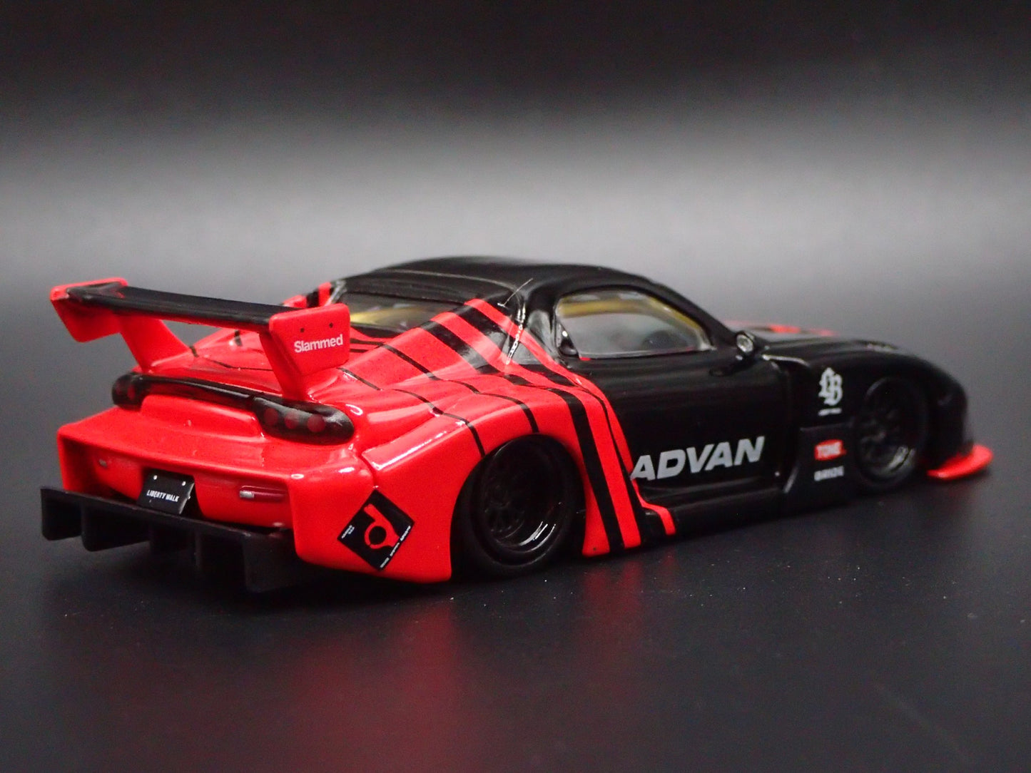 MAZDA RX7 FD3S LB-SUPER SILHOUETTE LIBERTY WALK JDM 1:64 SCALE DIECAST MODEL CAR