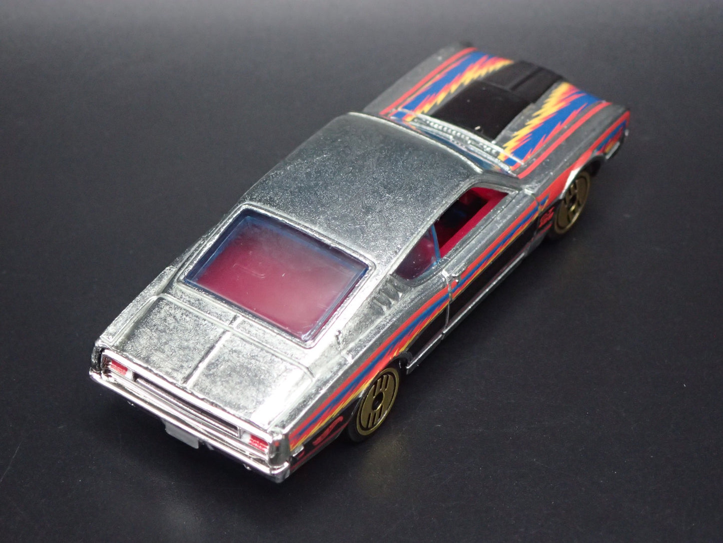 1969 69 MERCURY CYCLONE 428 SILVER RARE 1:64 SCALE COLLECTIBLE DIECAST MODEL CAR