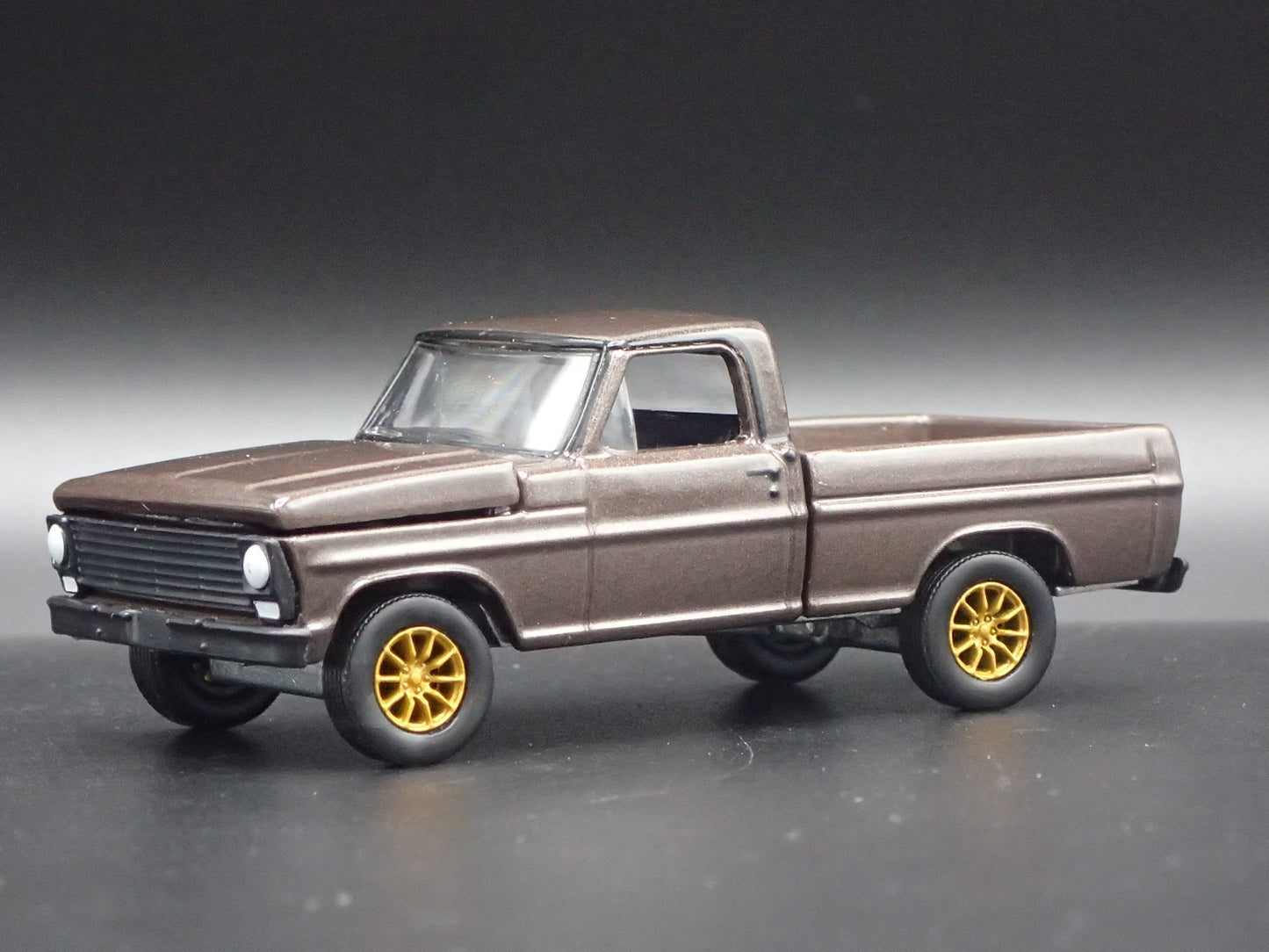 1970 70 FORD F100 SHORT BED PICKUP TRUCK 1:64 SCALE DIORAMA DIECAST MODEL CAR
