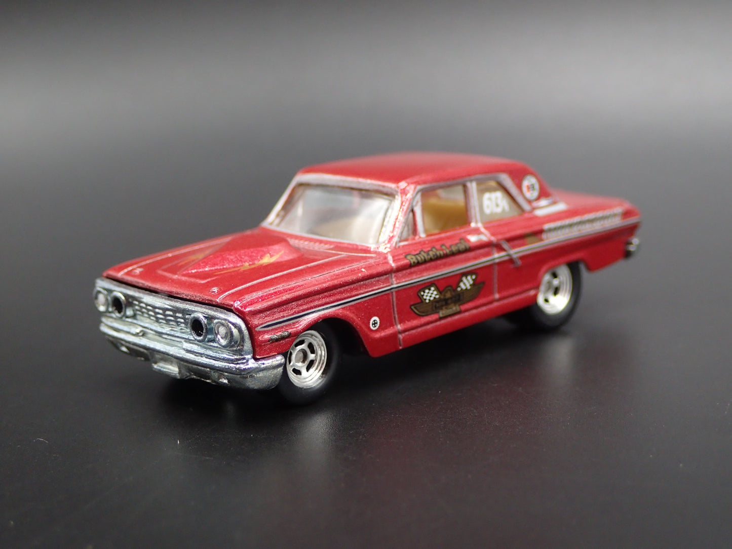 1964 64 FORD THUNDERBOLT RED 1:64 SCALE COLLECTIBLE DIORAMA DIECAST MODEL CAR
