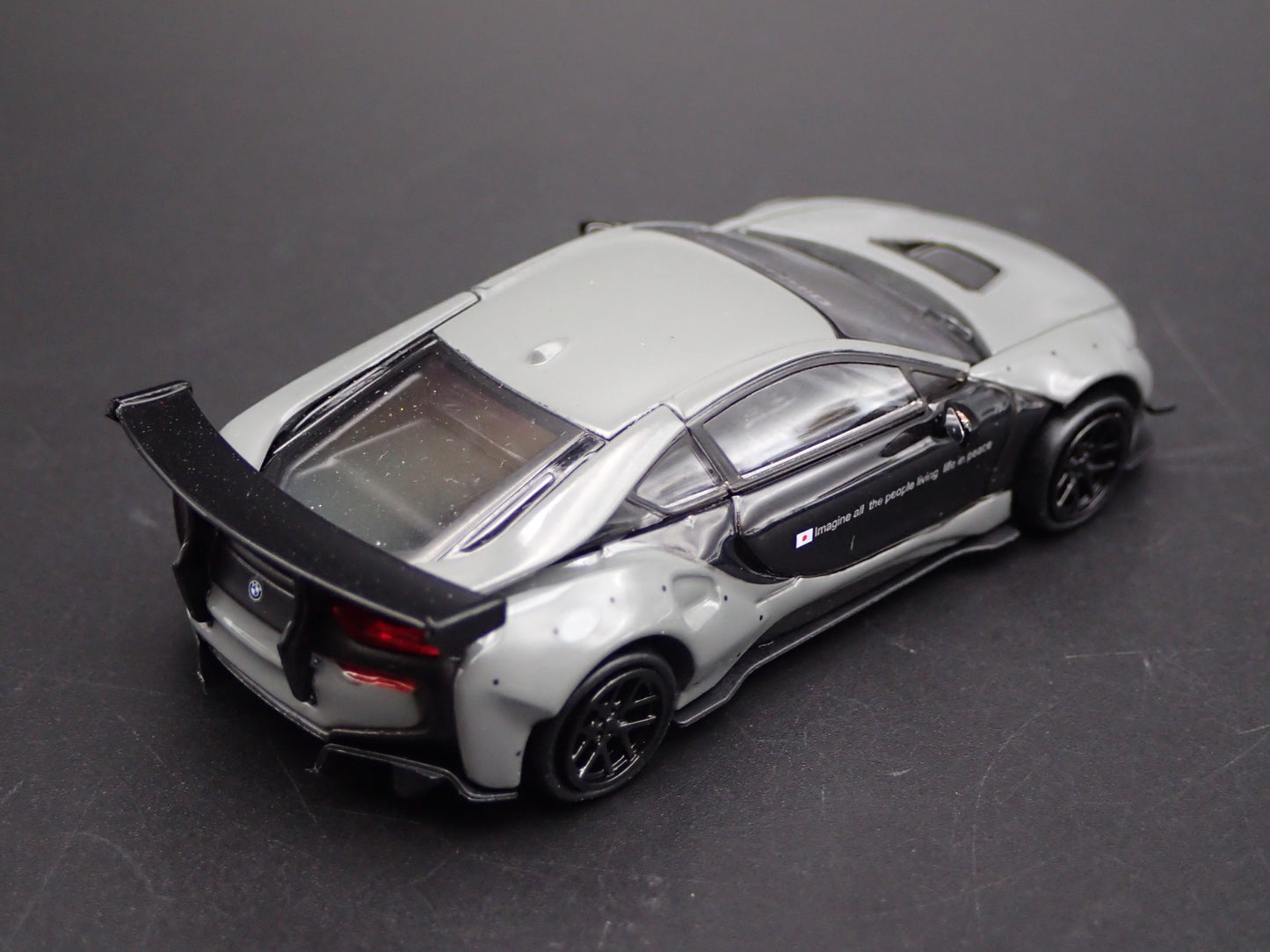 2014-2020 BMW i8 LIBERTY WALK LBWK RARE 1:64 SCALE DIORAMA DIECAST MODEL CAR
