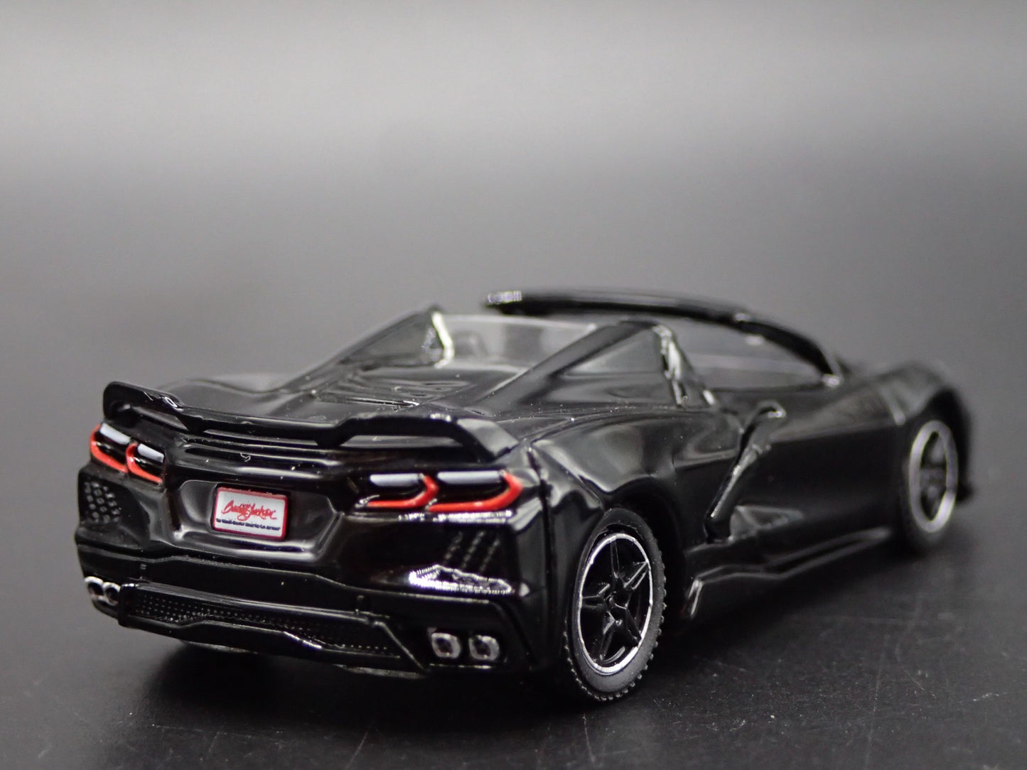 2020-2025 CHEVY CHEVROLET CORVETTE STINGRAY C8 BLK 1:64 SCALE DIECAST MODEL CAR