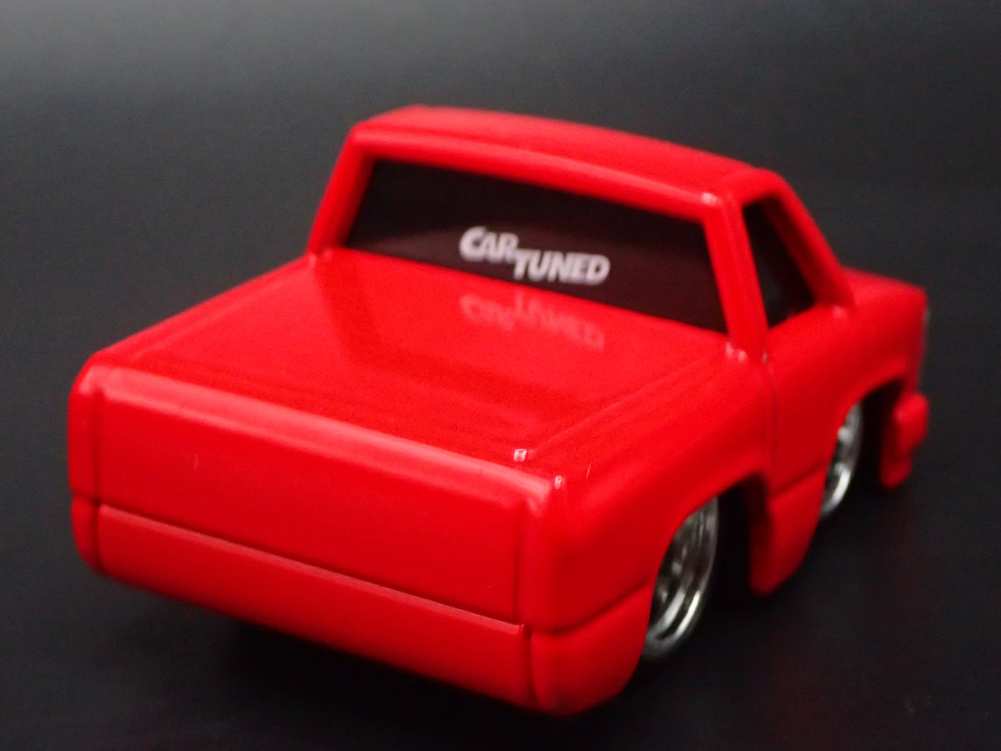 1990 90 CHEVY CHEVROLET 454 PICKUP TRUCK TUNED RED 1/64 SCALE DIECAST MODEL CAR