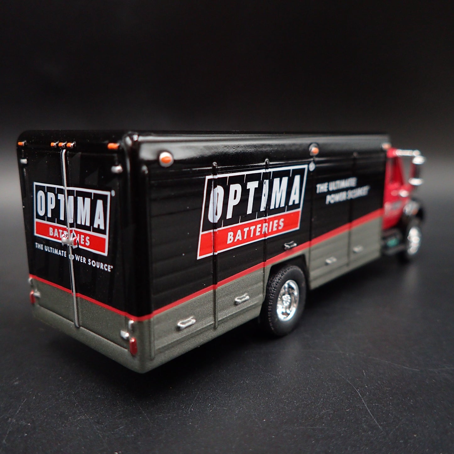 OPTIMA BATTERIES INTERNATIONAL DURASTAR DELIVERY TRUCK 1/64 SCALE DIECAST MODEL