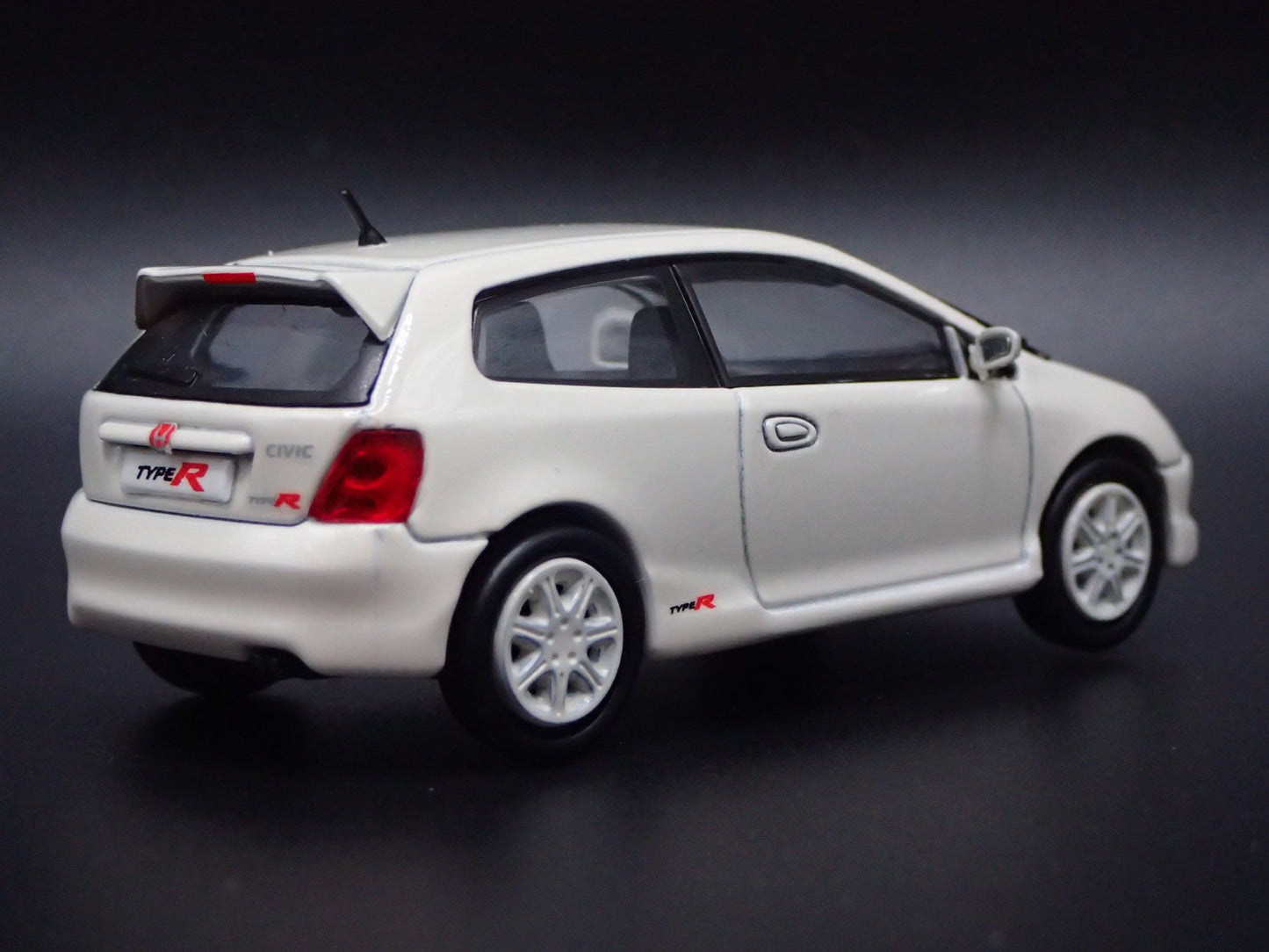 2007-2011 HONDA CIVIC TYPE R EP3 WHITE 1:64 SCALE COLLECTIBLE DIECAST MODEL CAR
