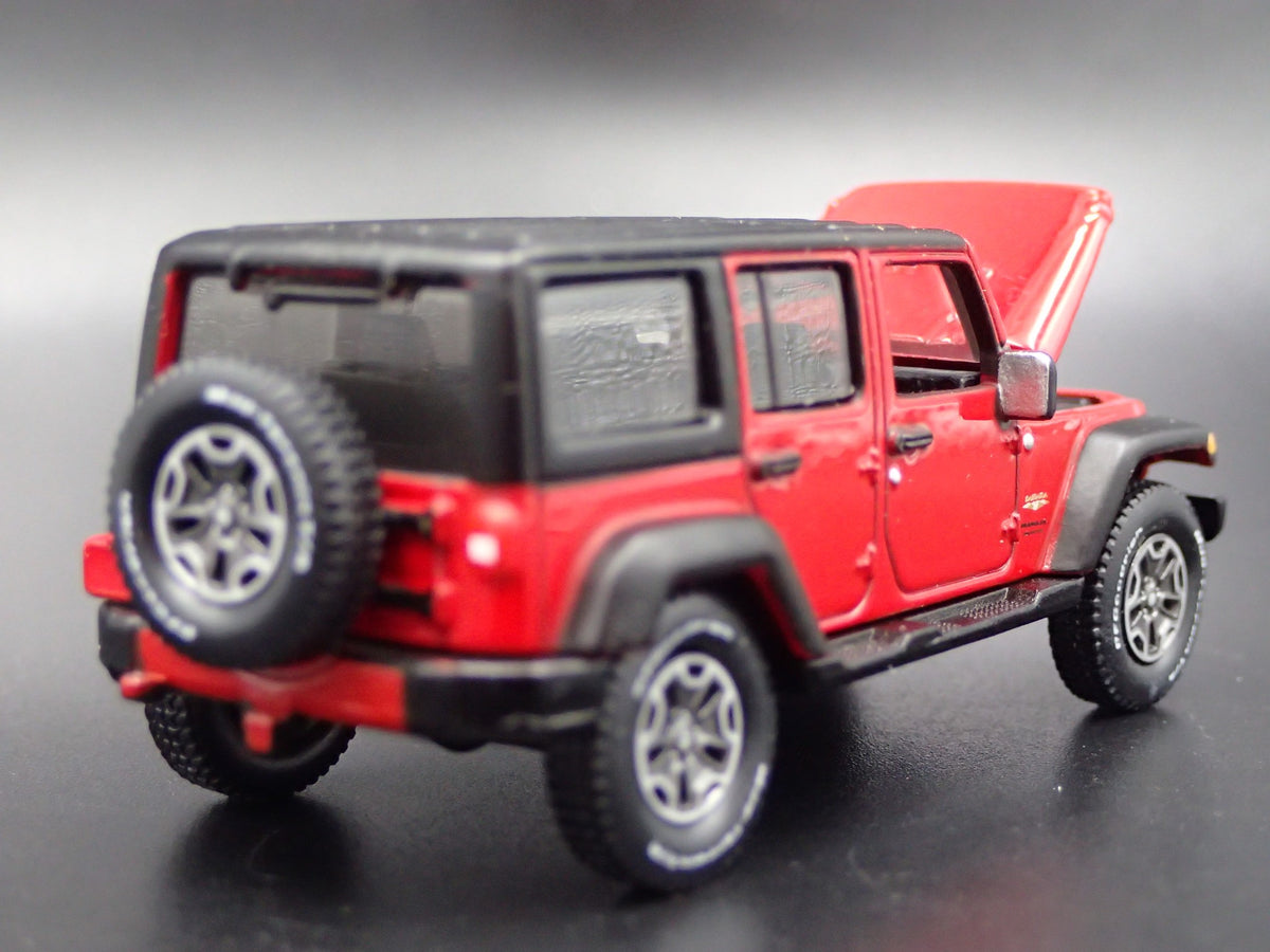 2006-2018 JEEP WRANGLER UNLIMITED SAHARA JK 4 DOOR 1:64 SCALE DIECAST MODEL CAR-Burning Rubber Toy Company