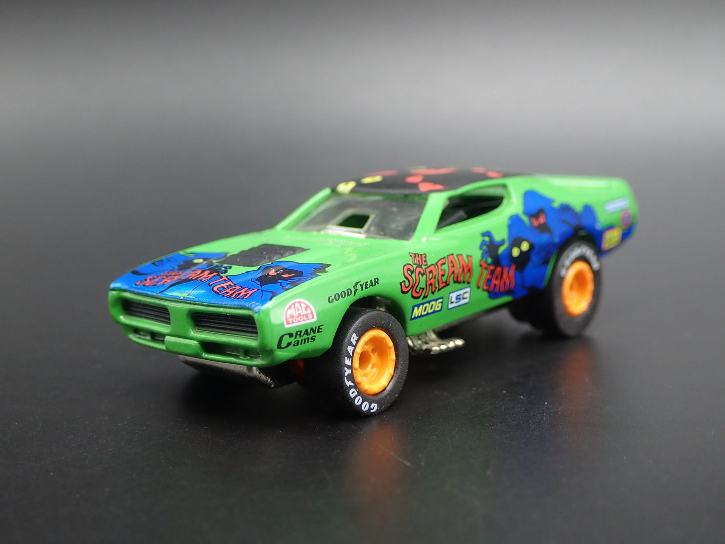 1971 71 DODGE CHARGER NHRA FUNNY CAR SCREAM TEAM 1/64 SCALE DIECAST MODEL CAR