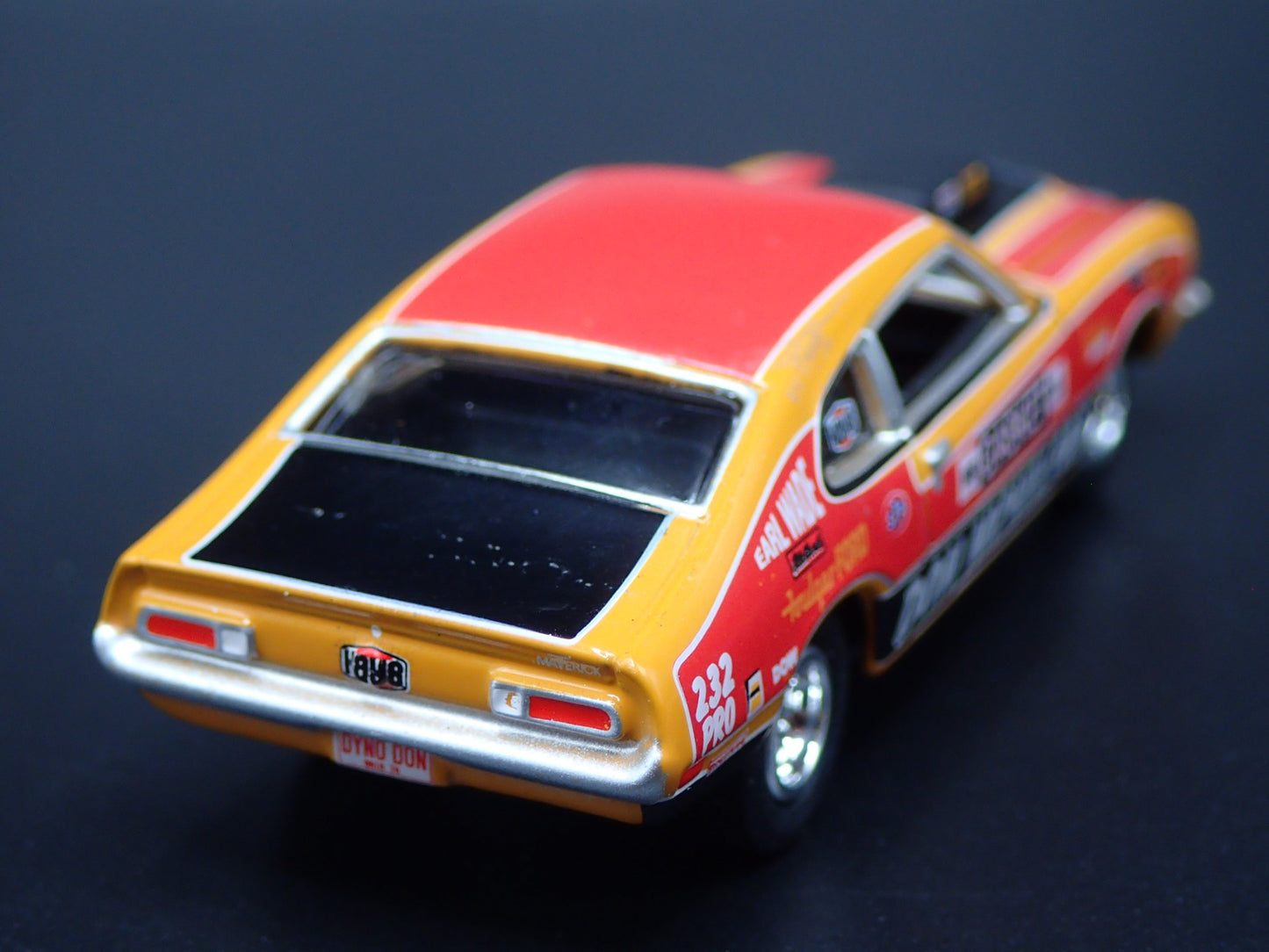 1970 70 FORD MAVERICK MR GASKET CO DON NICHOLSON 1:64 SCALE DIECAST MODEL CAR