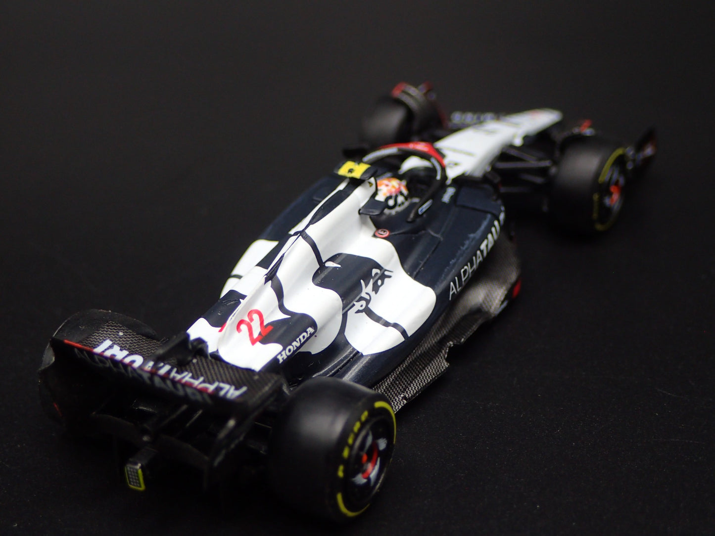 ALPHA TAURI AT04 #22 F1 YUKI TSUNODA 2023 AUS GP 1:64 SCALE DIECAST MODEL CAR