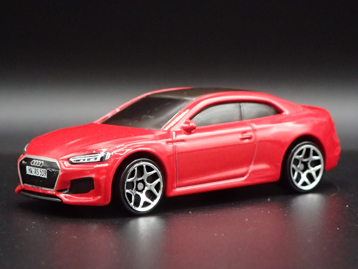 2018-2024 AUDI RS 5 COUPE RED 1:64 SCALE COLLECTIBLE DIORAMA DIECAST MODEL CAR
