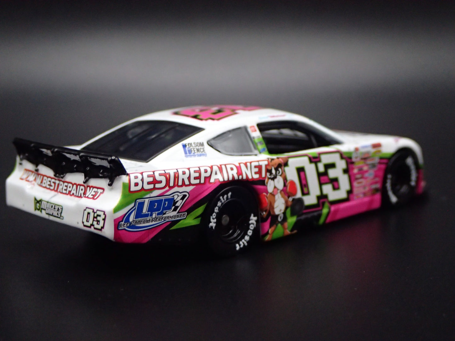 2024 TOYOTA CAMRY 03 BRENDEN BUTTERBEAN QUEEN LATE MODEL NASCAR 1:64 DIECAST CAR