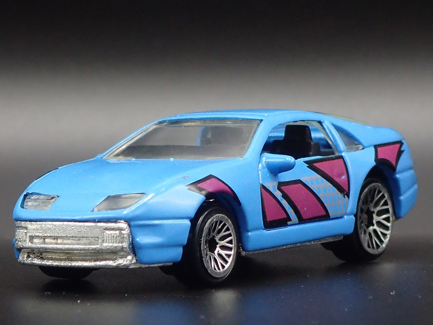 NISSAN CUSTOM Z BLUE RARE 1:64 SCALE COLLECTIBLE DIORAMA DIECAST MODEL CAR