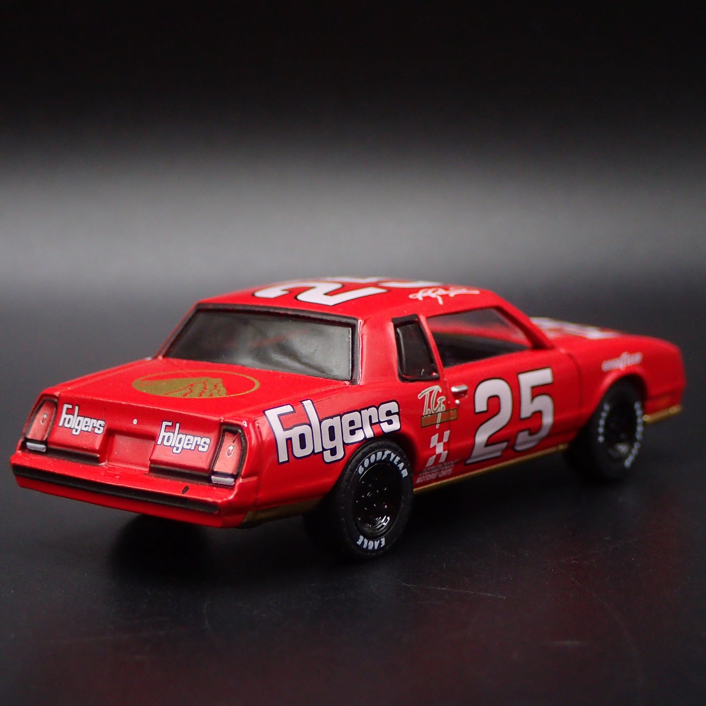 1986 CHEVY CHEVROLET MONTE CARLO SS FOLGERS NASCAR 1/64 SCALE DIECAST MODEL CAR