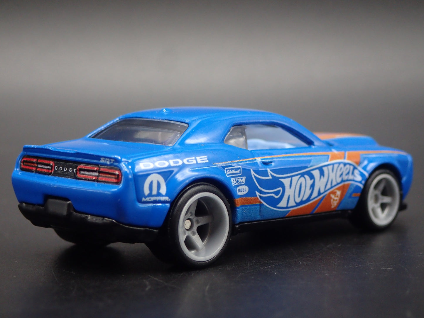 2011-2023 DODGE CHALLENGER SRT DEMON BLUE 1:64 SCALE DIORAMA DIECAST MODEL CAR