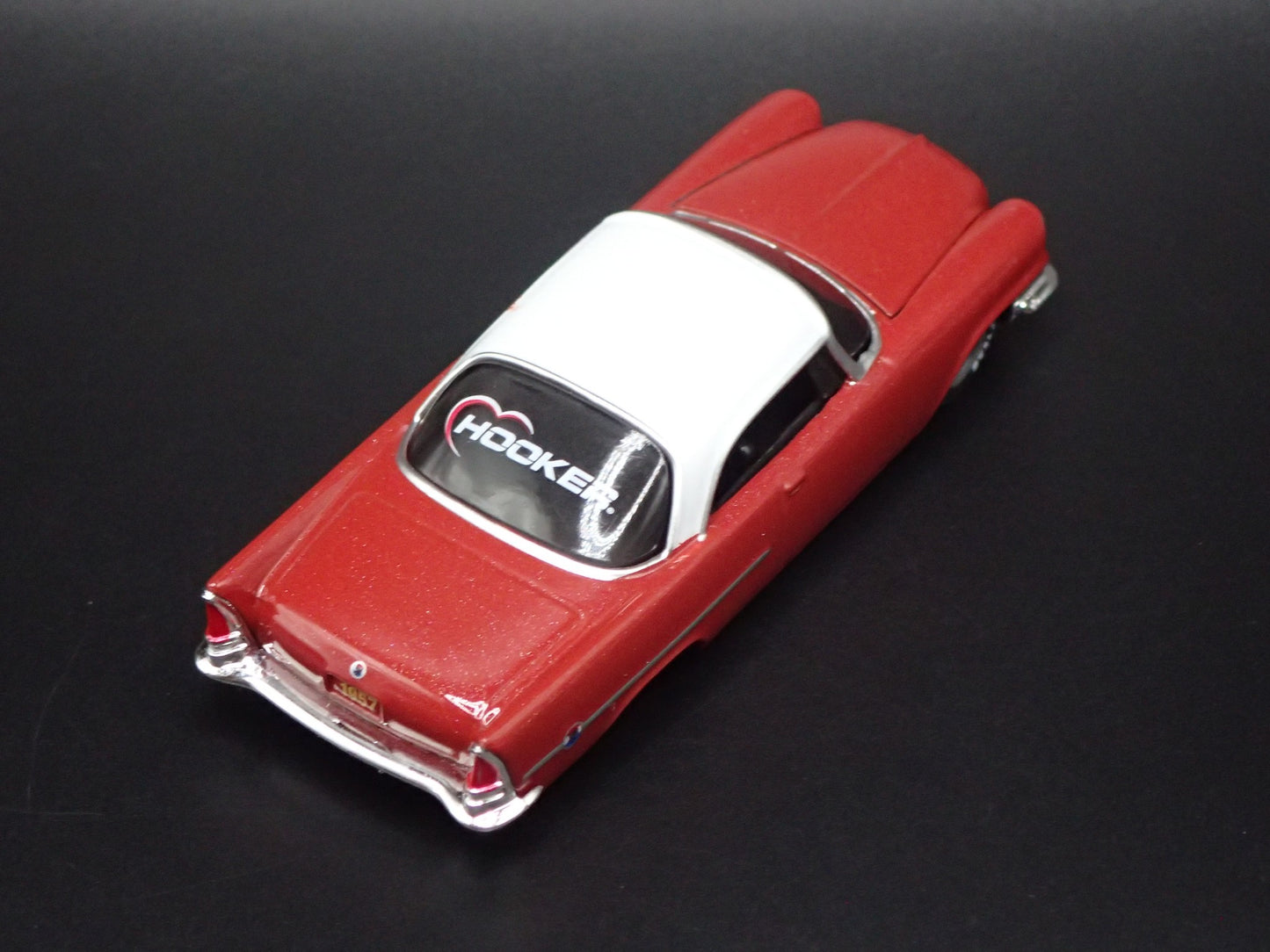 1957 57 CHRYSLER 300C BRICK RED 1:64 SCALE COLLECTIBLE DIORAMA DIECAST MODEL CAR