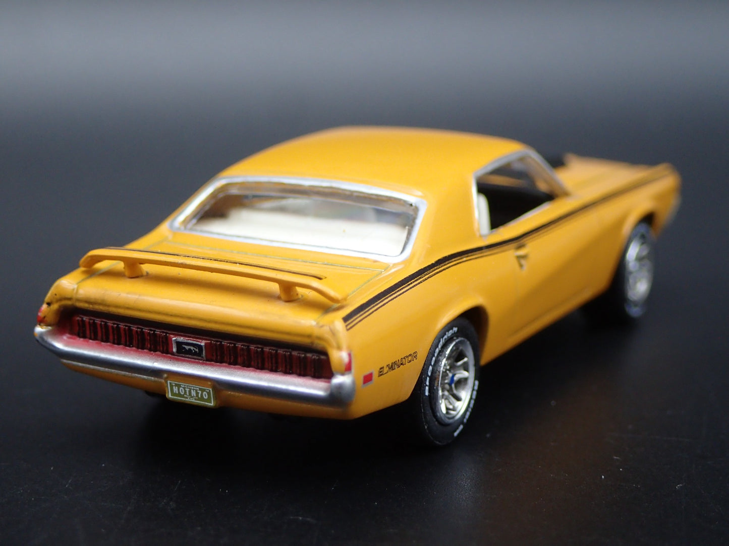 1970 70 MERC MERCURY COUGAR ELIMINATOR RARE 1/64 SCALE DIORAMA DIECAST MODEL CAR