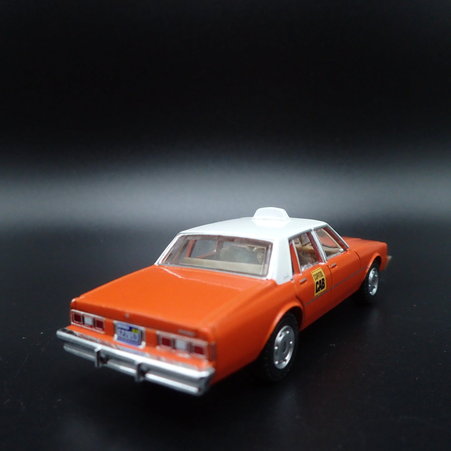 1981 81 CHEVY CHEVROLET IMPALA CAPITAL TAXI CAB 1/64 SCALE DIECAST MODEL CAR