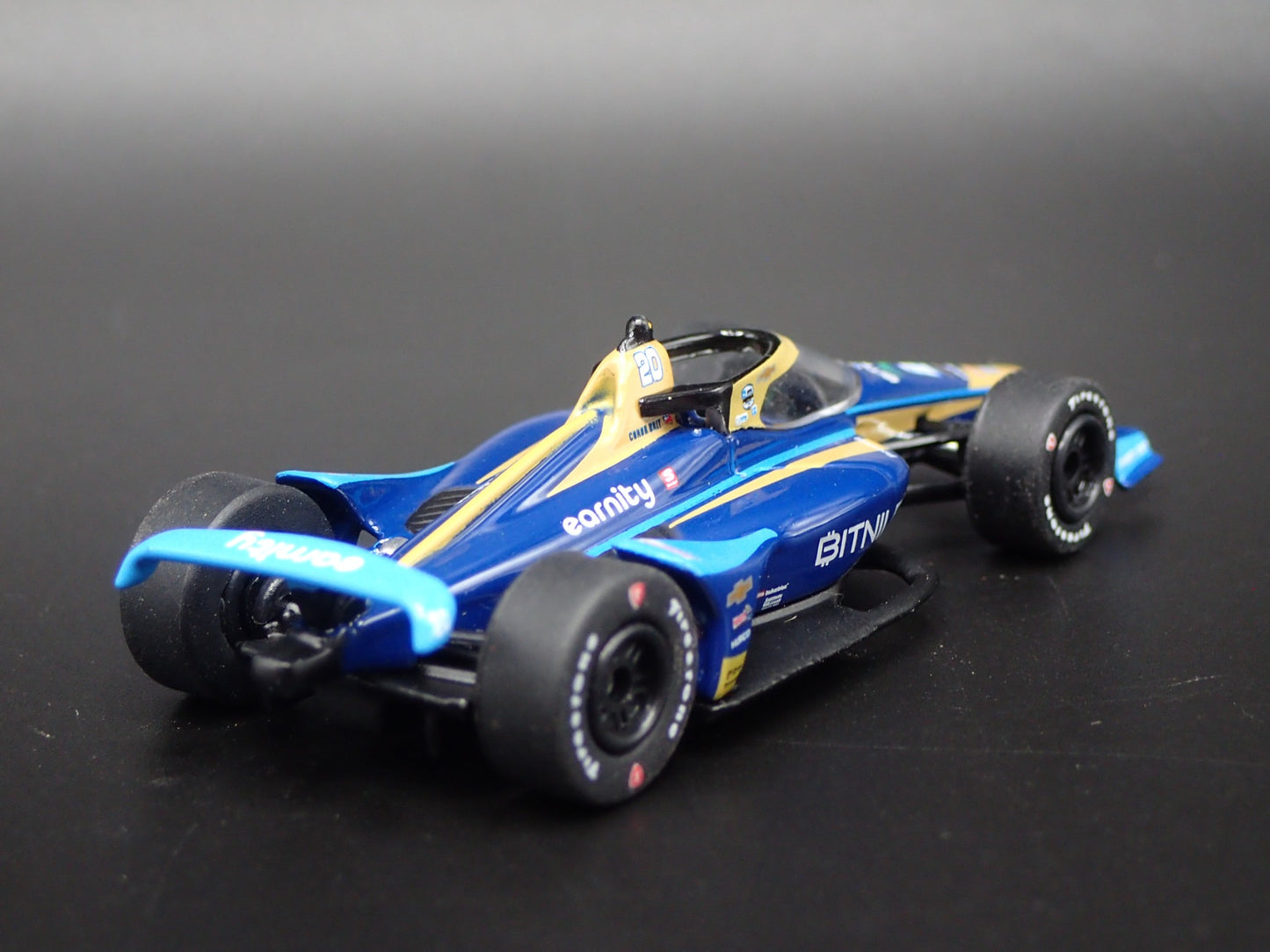2022 22 INDY CAR RACING CHEVY 20 CONOR DALY BITNILE 1:64 SCALE DIECAST MODEL CAR