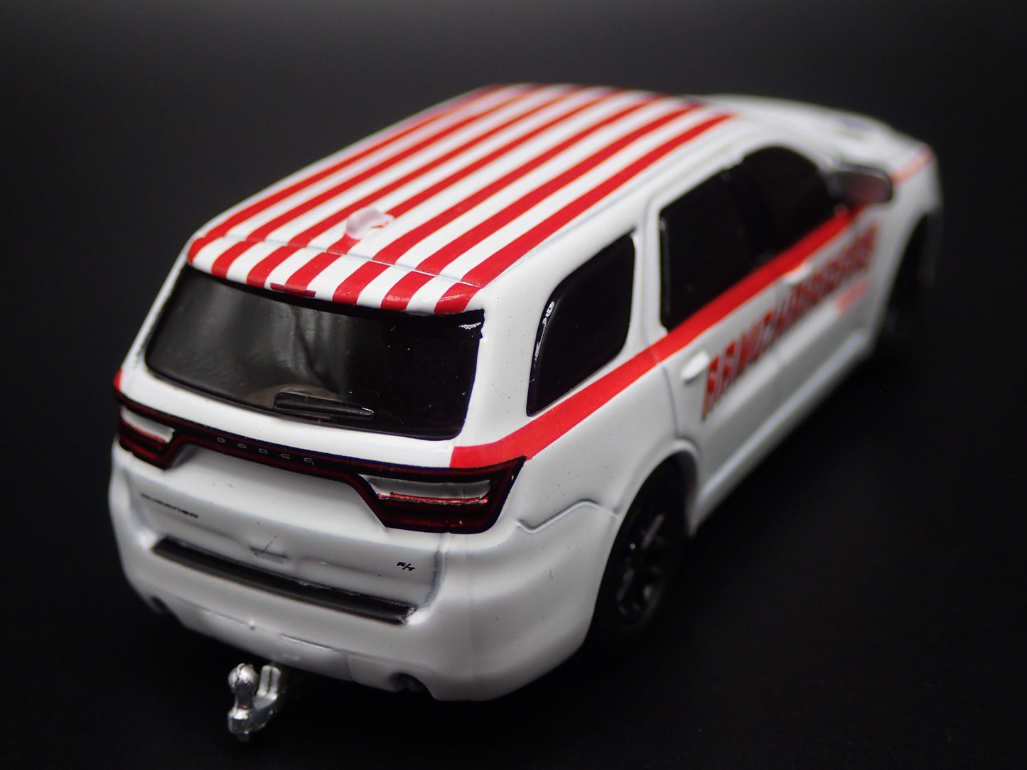 2011-2019 DODGE DURANGO SUV RAMCHARGERS w HITCH 1:64 SCALE DIECAST MODEL CAR