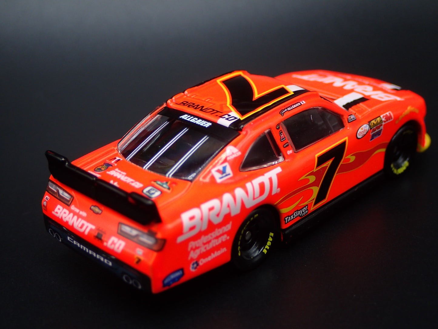 2016 CHEVY CAMARO #7 JUSTIN ALLGAIER BRANDT NASCAR 1:64 SCALE DIECAST MODEL CAR