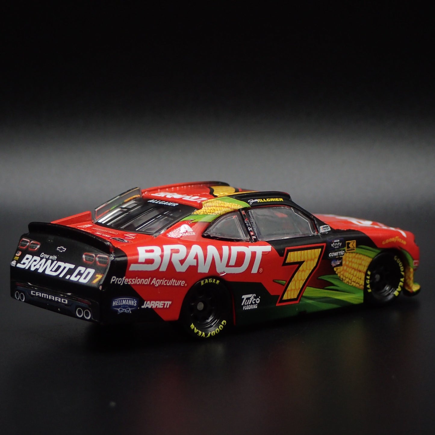 2024 CHEVY CAMARO #7 JUSTIN ALLGAIER BRANDT NASCAR 1:64 SCALE DIECAST MODEL CAR