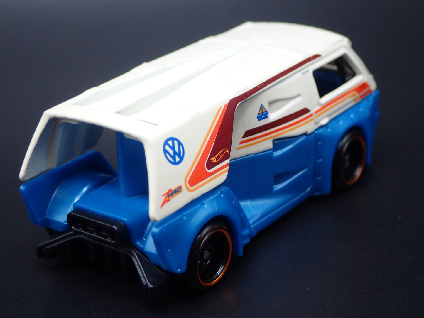 1979-2002 VW VOLKSWAGEN TYPE 2 T3 CUSTOM VAN BLUE 1/64 SCALE DIECAST MODEL CAR