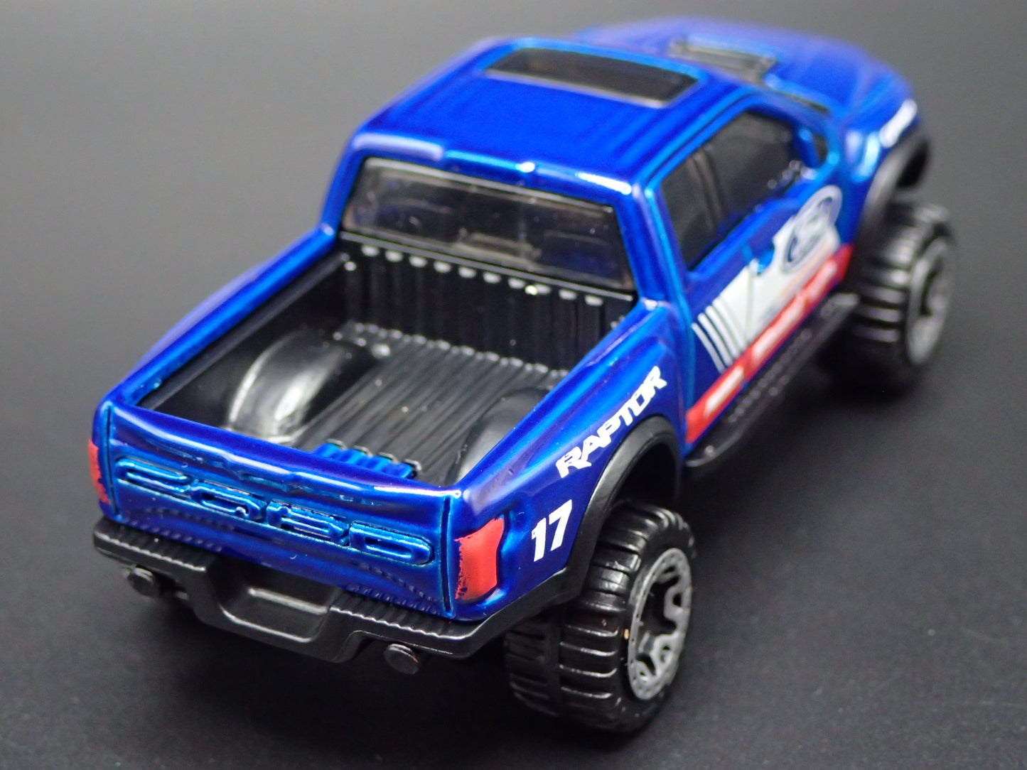 2017-2020 FORD RANGER RAPTOR PICKUP TRUCK BLUE 1/64 SCALE DIECAST MODEL CAR