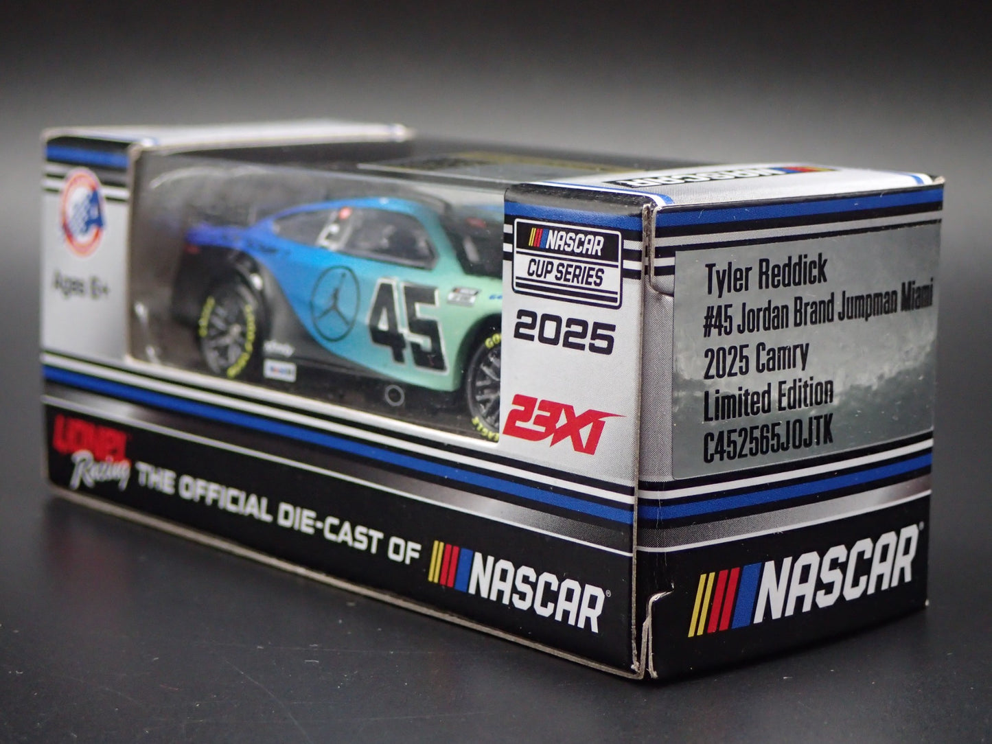 2025 25 TOYOTA CAMRY 45 TYLER REDDICK JORDAN NASCAR 1:64 SCALE DIECAST MODEL CAR