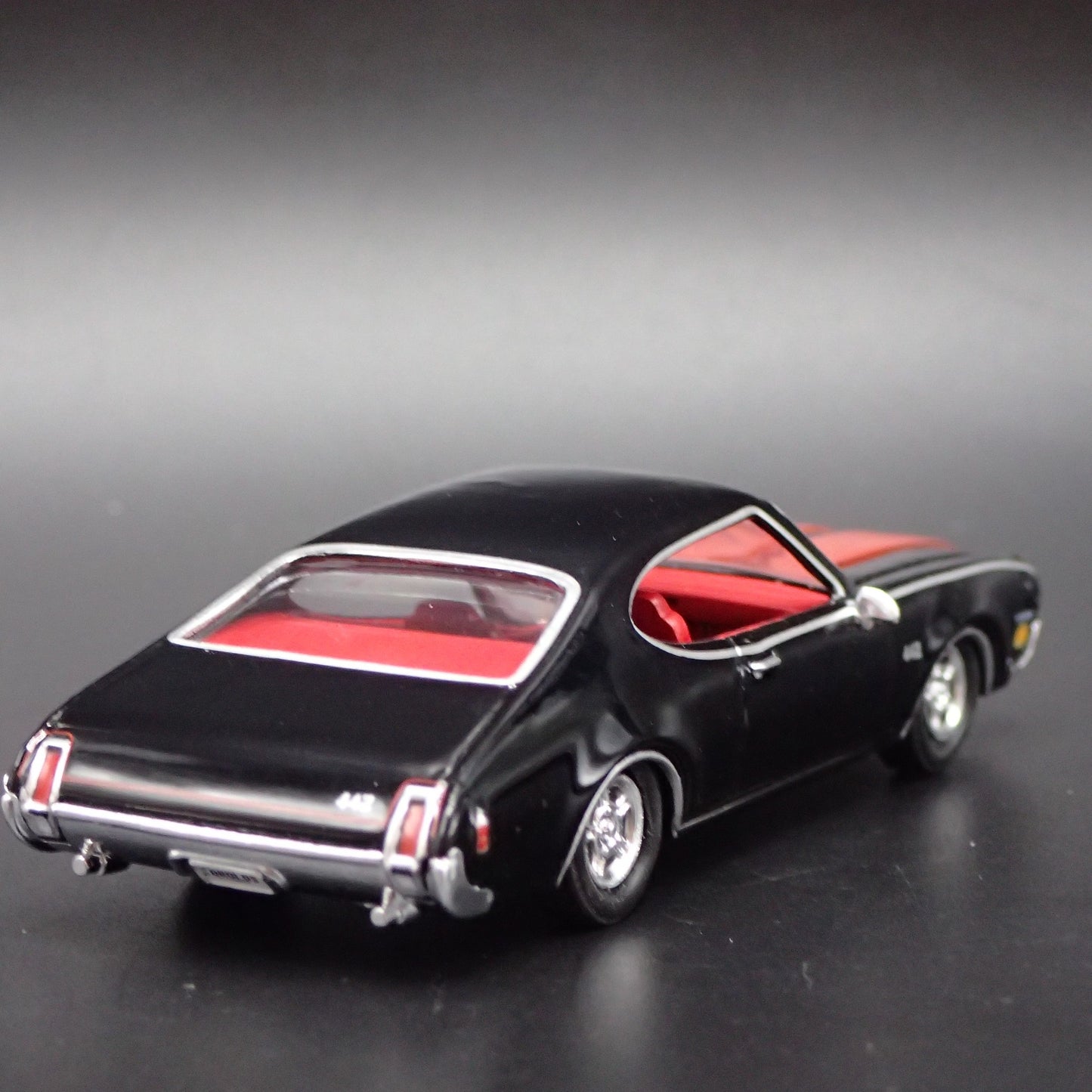 1969 69 OLDS OLDSMOBILE 442 BLACK 1:64 SCALE COLLECTIBLE DIECAST MODEL CAR