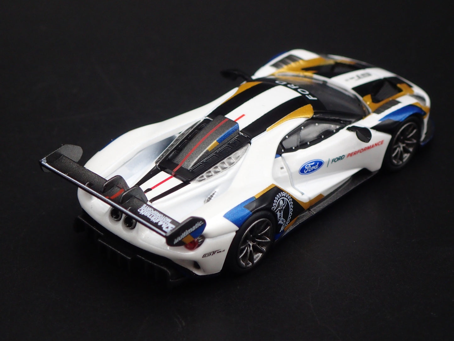 2017-2022 FORD GT MK II RACING SUPERCAR 1:64 SCALE DIORAMA DIECAST MODEL CAR