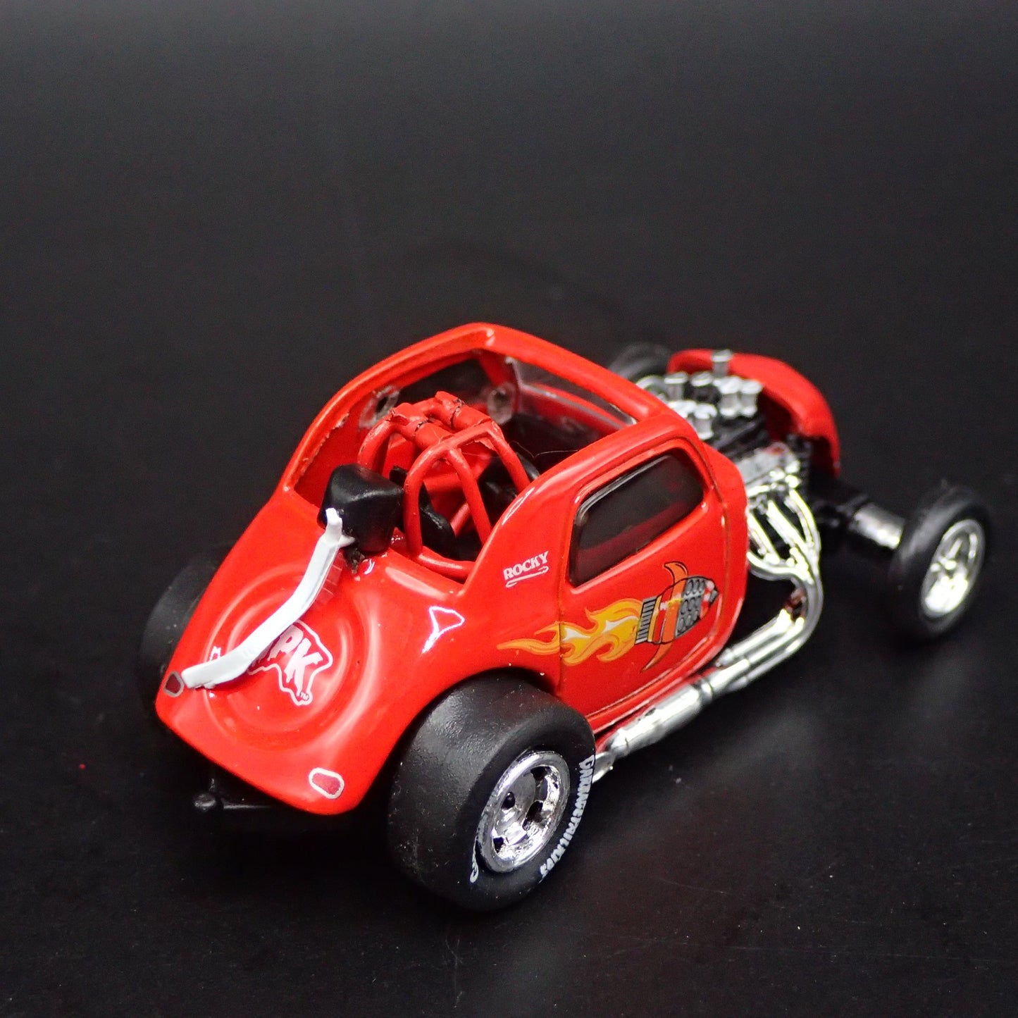 TOPO FUEL ALTERED NHRA GARBAGE PAIL KIDS 1/64 SCALE DIORAMA DIECAST MODEL CAR