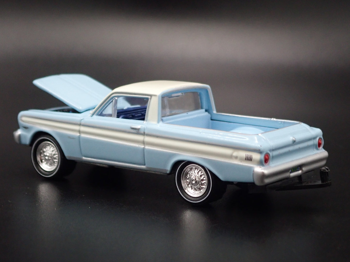 1964 64 FORD FALCON RANCHERO PICKUP TRUCK W HITCH 1:64 SCALE DIECAST MODEL CAR