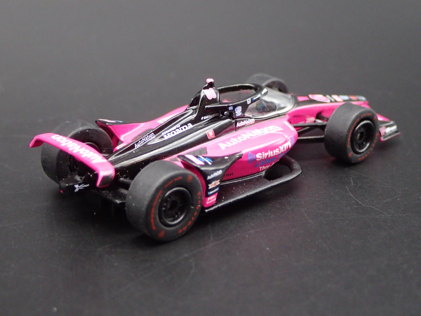 2021 INDY CAR RACING HONDA #6 HELIO CASTRONEVES SIRIUSXM 1:64 DIECAST MODEL CAR