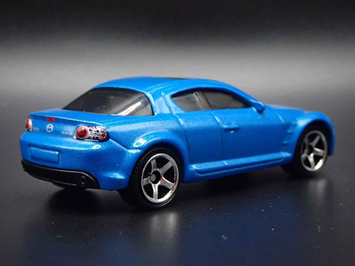 2003-2012 MAZDA RX8 JDM BLUE 1:64 SCALE COLLECTIBLE DIORAMA DIECAST MODEL CAR
