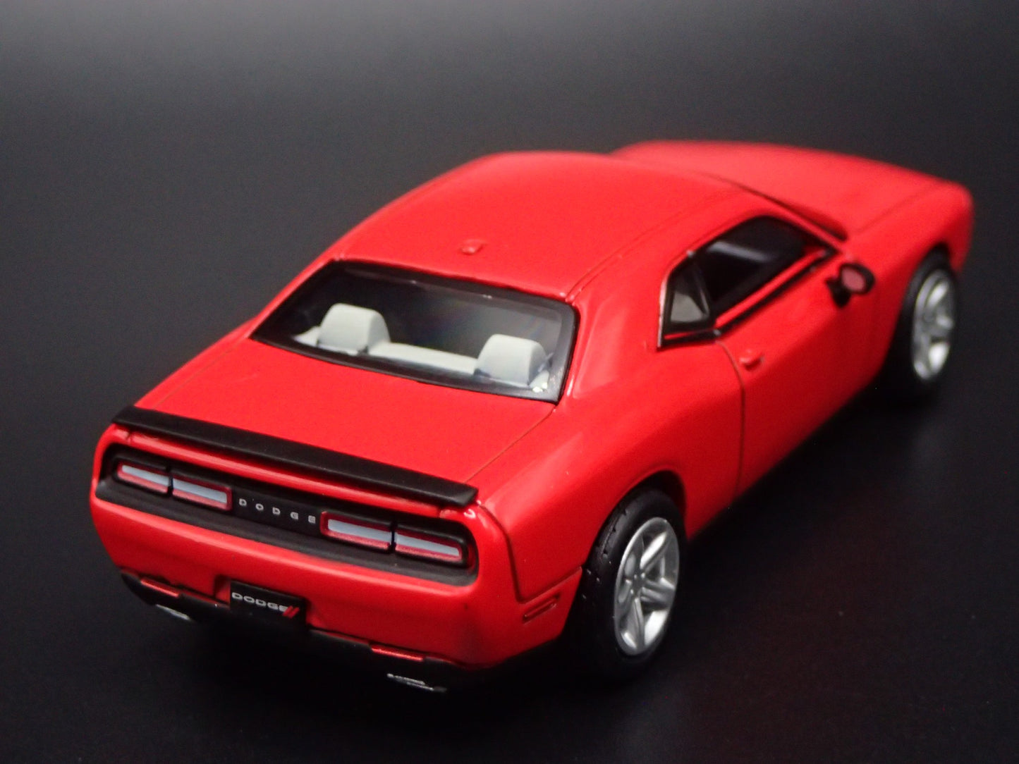 2008-2023 DODGE CHALLENGER RT ORANGE RARE 1/64 SCALE DIORAMA DIECAST MODEL CAR