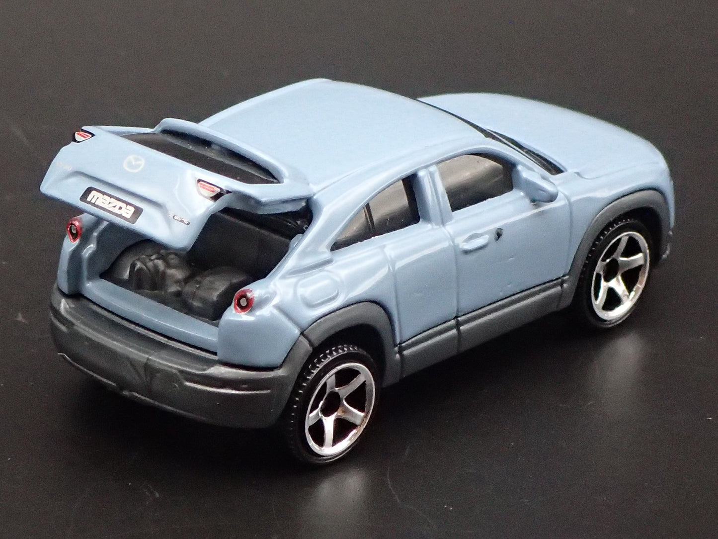 2022-2025 MAZDA MX-30 SUV BLUE 1:64 SCALE COLLECTIBLE DIORAMA DIECAST MODEL CAR
