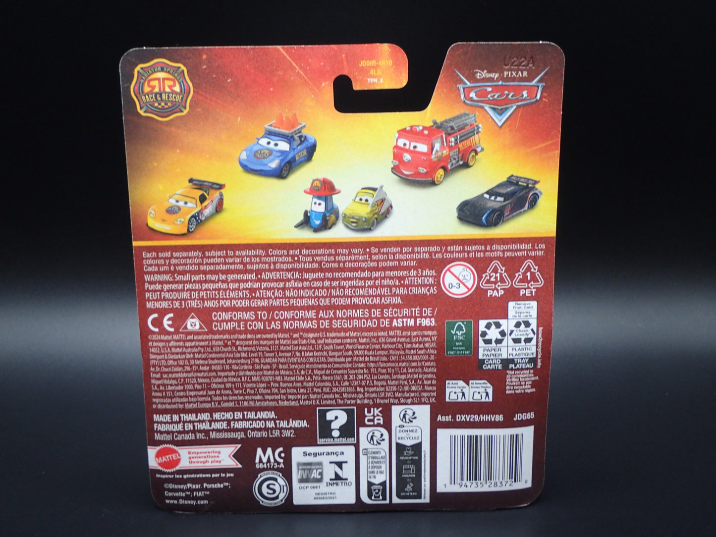 2025 DISNEY PIXAR CARS MORGAN MARTINS RADIATOR SPRINGS RACE & RESCUE MATTEL RARE